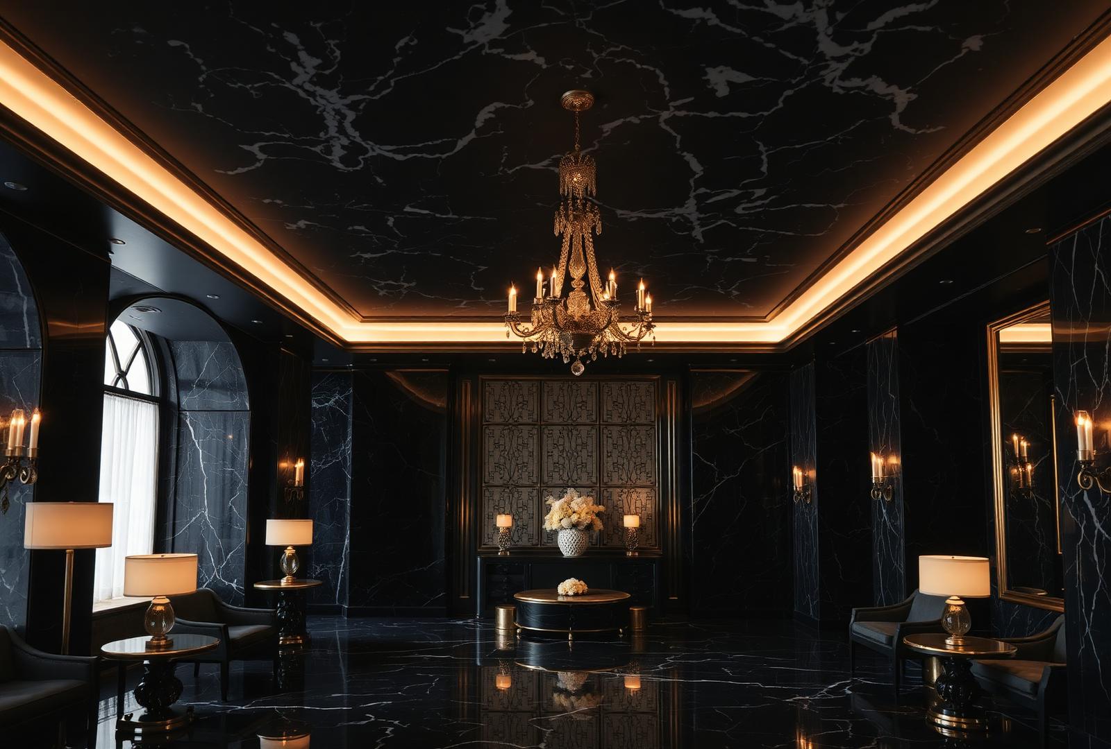 Luxury hotel interior